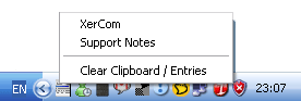 System Tray Clipboard